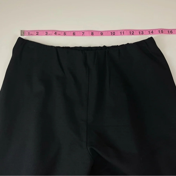 Karakorum Pants Womens XL Black Wide Leg Trouser Dress Pant Pull On Cuffed NWT - Picture 10 of 13